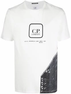 C.P. Company t-shirt à logo imprimé